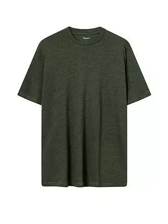 KNOWLEDGE COTTON APPAREL | T-Shirt | olive